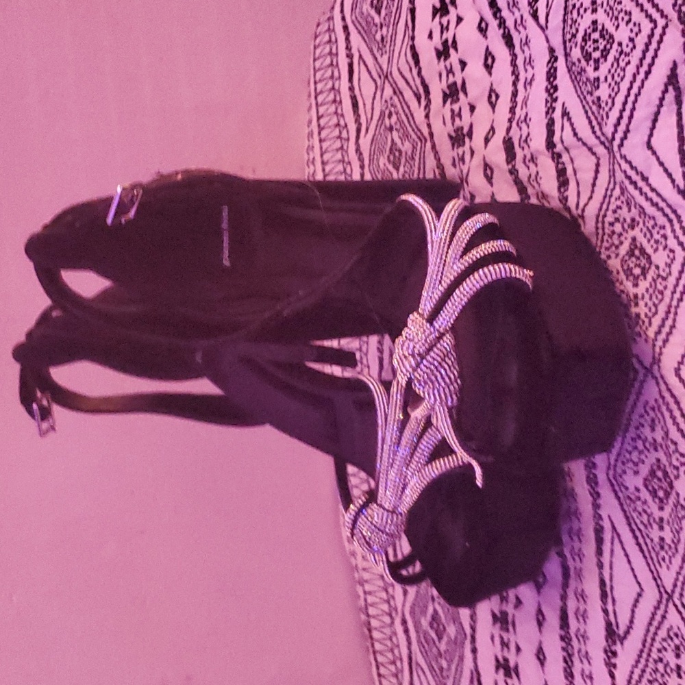 Black Gianni bini heels